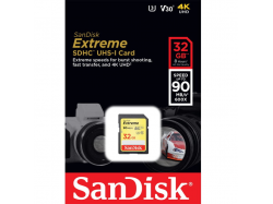 SanDisk karta pamięci SD Extreme SDHC UHS-I 32 GB