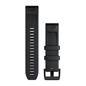 Silikonowy pasek QuickFit Fenix 5/6 Approach S60 Czarny 22mm 2