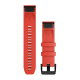 Silikonowy pasek QuickFit Fenix 5/6 Approach S60 Czerwony 22mm