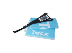 Osłona przeciwpotowa Tacx Sweat Set z kieszenią na telefon i ręcznikiem
