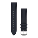 Pasek do Venu Sq/FR 245/645/Vivoactive3/Vivomove (20mm) Granatowy wytłaczany skórzany ze srebrnym zapięciem