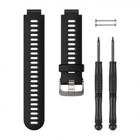 Pasek do zegarka Forerunner 735XT/230/235/630 Czarny/szary