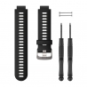 Pasek do zegarka Forerunner 735XT/230/235/630 Czarny/szary