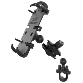 RAM Mounts Uchwyt Quick-Grip™ XL do telefonu ze śrubą U-Bolt na kierownicę 2