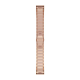 Stalowa bransoleta Różowo-złota QuickFit Fenix 6s 20mm