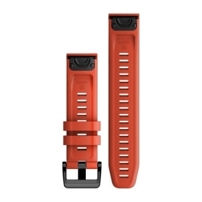 Silikonowy pasek QuickFit Fenix 7 Flame Red 22mm 2