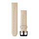 Pasek silikonowy beżowy QuickFit 20 mm