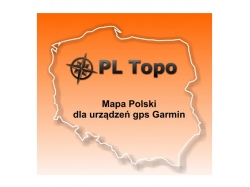 Mapa Polski PL TOPO 2025.4 do zegarków z serii Fenix