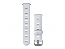 Zamienny pasek Forerunner 955 Mleczny kwarc z popielatym zapięciem
