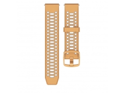 Coros pasek silikonowy Quick Release 20mm Żółty Pace 2, Apex 42mm