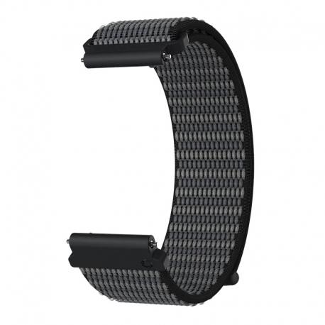 Coros pasek nylonowy Quick Release 20mm Czarny Pace 2, Apex 42mm