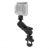 UCHWYT DO KAMER VIRB X/XE, GOPRO MONTOWANY DO RAMY KIEROWNICY Z 1 CALOWĄ GŁOWICĄ OBROTOWĄ [RAM-B-149Z-GOP1U]