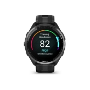 Garmin Forerunner 965 Czarny z szarym paskiem
