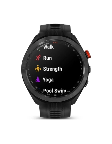 Garmin Approach S70 - 47mm -Czarna ceramiczna ramka i czarna