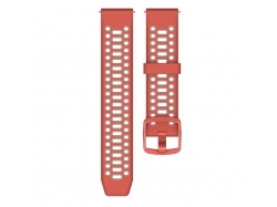 Pasek silikonowy czerwony Quick Release do Coros Apex 42mm Pace 2 20 mm
