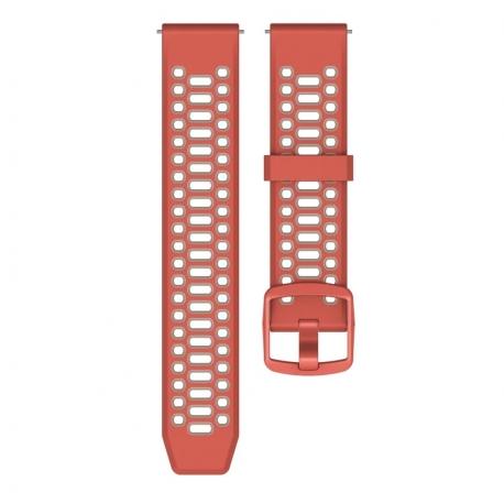 Coros pasek silikonowy Quick Release 20mm Czerwony Pace 2, Apex 42mm