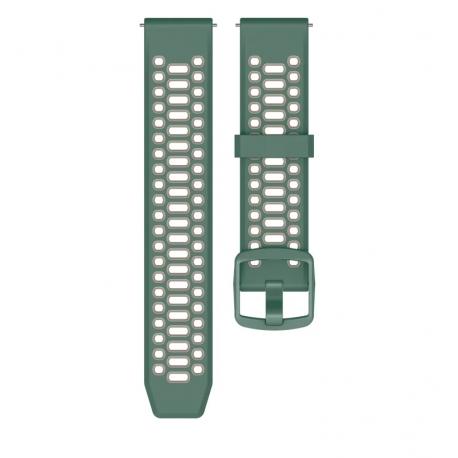 Coros pasek silikonowy Quick Release 20mm Zielony Pace 2, Apex 42mm