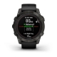 Fenix 7 Pro Sapphire Solar Carbon Gray DLC Titanium z czarnym paskiem