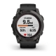 Fenix 7X Pro Sapphire Solar Carbon Gray DLC Titanium z czarnym paskiem