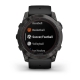 Fenix 7X Pro Sapphire Solar Carbon Gray DLC Titanium z czarnym paskiem z PL TOPO 2022.3