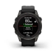 Fenix 7S Pro Sapphire Solar Carbon Gray DLC Titanium z czarnym paskiem