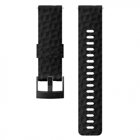 Pasek do zegarka Suunto 24mm Explore 1 Silicone Strap Black Black Size M