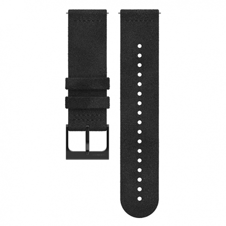 Suunto Pasek do zegarka z mikrofibry Urban 5 o szerokości 22 mm All Black, rozmiar M