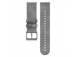 Suunto Pasek do zegarka z mikrofibry Urban 5 o szerokości 22 mm Stone Gray, rozmiar M