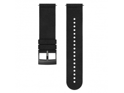 Suunto Pasek do zegarka z mikrofibry Urban 5 o szerokości 24 mm Black Black, rozmiar M