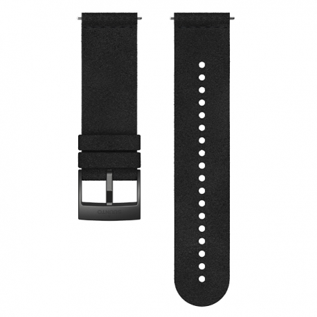 Suunto Pasek do zegarka z mikrofibry Urban 5 o szerokości 24 mm Black Black, rozmiar M