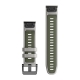 Silikonowy pasek QuickFit Fenix 7 Pro Mglisty szary / ciemnozielony 22mm