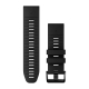 Silikonowy pasek QuickFit Fenix 7X Pro Czarny 26mm