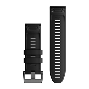 Silikonowy pasek QuickFit Fenix 7X Pro Czarny 26mm 2