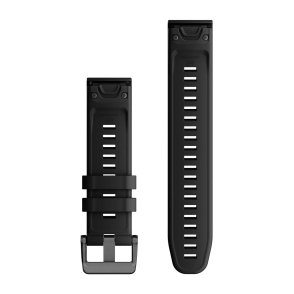 Silikonowy pasek QuickFit Fenix 7 Pro Czarny 22mm 2
