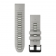 Silikonowy pasek QuickFit Fenix 7X Pro mglisty szary / mchowy 26mm