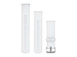 Pasek silikonowy QR 22mm Whitestone, zapięcie silver, z mechanizmem szybkiego odłączania