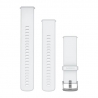 Pasek silikonowy QR 22mm Whitestone, zapięcie silver, z mechanizmem szybkiego odłączania