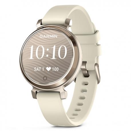 Lily 2 Cream Gold z paskiem silikonowym w kolorze Coconut