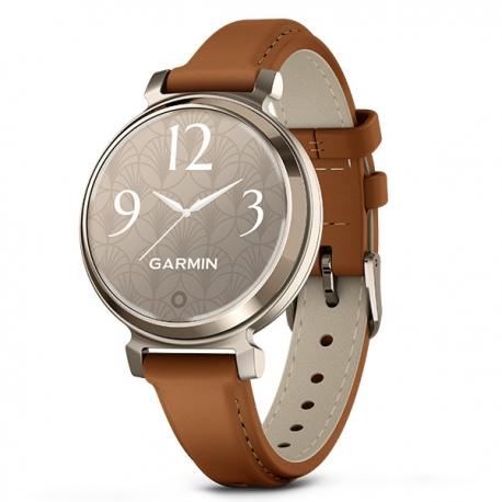 Lily 2 Classic Cream Gold ze skórzanym paskiem w kolorze Tan