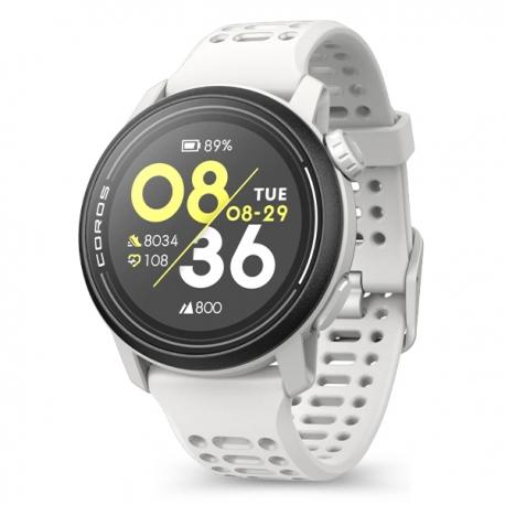 Coros Pace 3 Biały z silikonowym paskiem