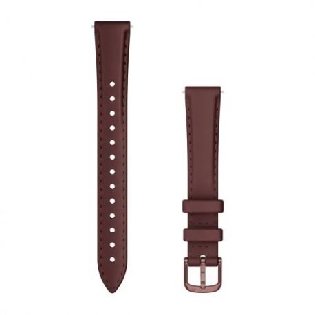 Pasek Lily 2 (14 mm) Skórzany w kolorze Mulberry, zapięcie dark bronze