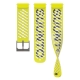 Suunto pasek do zegarka 22mm Athletic 5 Lemon Yellow, rozmiar S+M