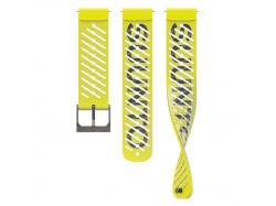 Pasek silikonowy Lemon Yellow Athletic 5 do Suunto S/M 22 mm