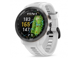 Approach S70 42mm Czarna ceramiczna ramka i biała silikonowa opaska