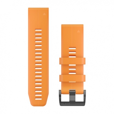 Silikonowy pasek QuickFit Fenix 5X Pomarańczowy 26mm