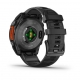 Fenix 8 47 mm Slate grey z Czarny silikonowy pasek