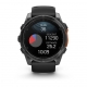 Fenix 8 51 mm AMOLED Slate gray z czarnym paskiem z PL TOPO 2024.2