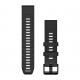 Pasek silikonowy black pebble QuickFit 22 mm do Fenix 6/Fenix 7/7 PRO/Fenix 8
