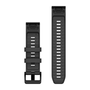 Pasek silikonowy grafitowy QuickFit 22 mm do Fenix 6/Fenix 7/7 PRO/Fenix 8 2