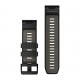 Pasek silikonowy black pebble QuickFit 26 mm do Fenix 6x/Fenix 7x/7x PRO/Fenix 8 51mm